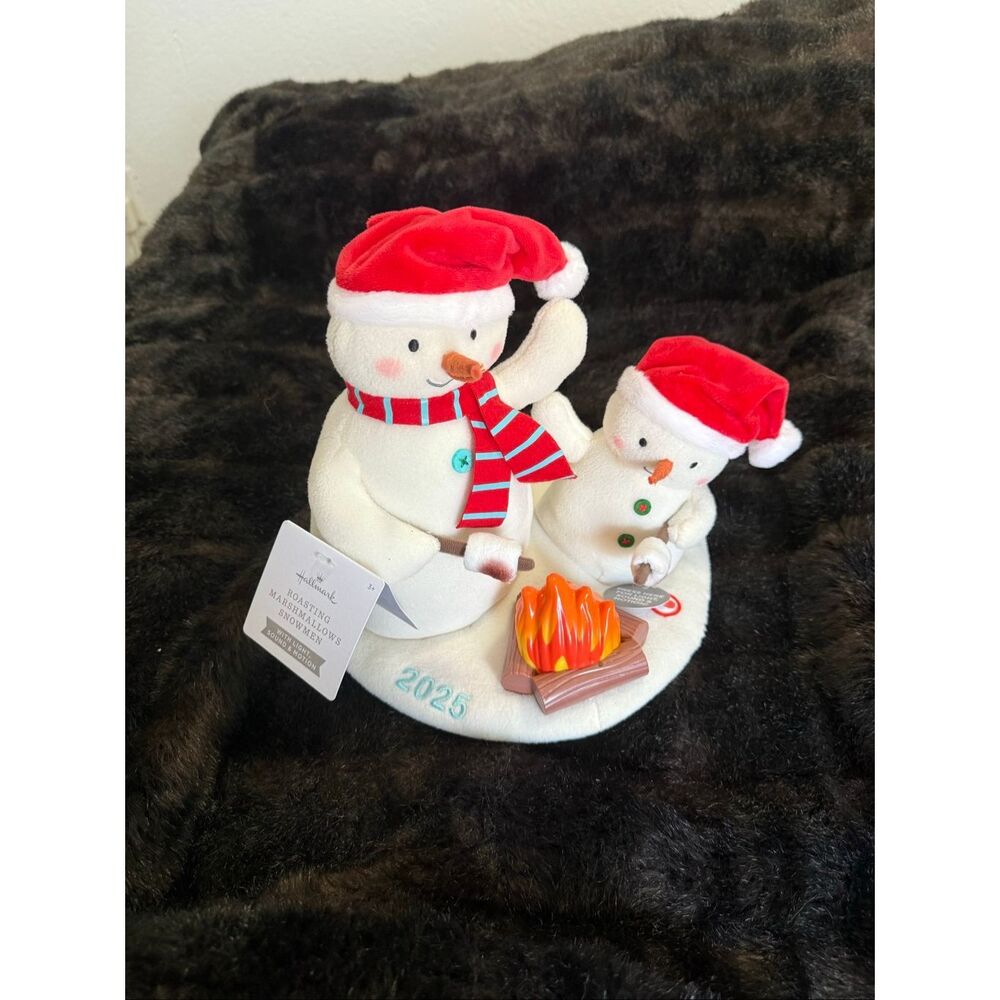 Hallmark Jingle Pals Roasting Marshmallows Plush Sound and Motion 2025 NEW